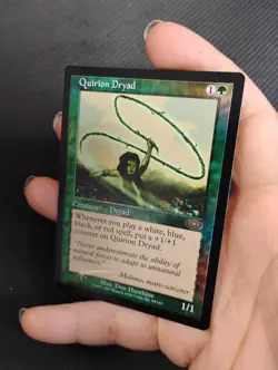 ***FOIL Quirion Dryad** MTG Planeshift Magic LP - Image 2