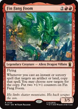 1x Fin Fang Foom - Foil MTG - Marvel Super Heroes - NM-Mint - Image 1