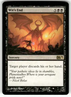 Wit's End 117 Rare Magic 2013 (M13) Magic: The Gathering Near Mint - Image 1