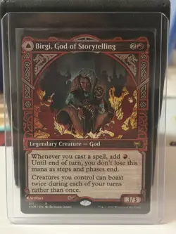 MTG-Birgi God of Storytelling/Harnfel Horn of Bounty (Showcase) #311 (KHM) (NM) - Image 1