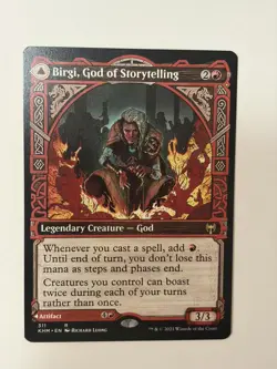 MTG-Birgi God of Storytelling/Harnfel Horn of Bounty (Showcase) #311 (KHM) (NM) - Image 3