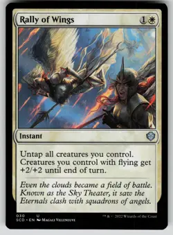 Rally of Wings Normal U Starter Commander Decks 30 NM - Image 1
