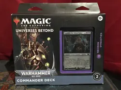 Necron Dynasties MTG/Warhammer 40k Commander Deck New In Box 195166173467 - Image 1