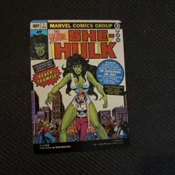 Jennifer Walters (Borderless) (0388) Marvel Super Heroes Foil - Image 2