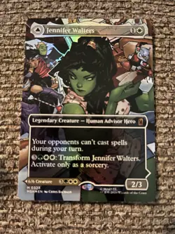 Jennifer Walters Borderless Foil Marvel Super Heroes Mtg Nm 0328 - Image 1