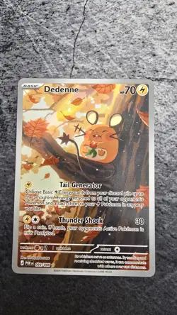Pokemon TCG Near Mint Perfect Order Dedenne 93/88 Illustration Rare - Image 1