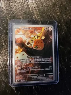 Pokemon TCG Near Mint Perfect Order Dedenne 93/88 Illustration Rare - Image 1
