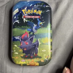Pokemon TCG Mega Evolution-Ascended Heroes Zorua Mini Tin - Unopened - Image 1