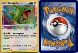 Rayquaza 138/185 Vivid Voltage Pokemon TCG Holo Amazing Rare NM - Image 3
