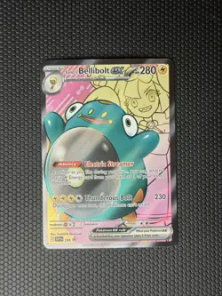Pokemon: Iono's Bellibolt EX Scarlet & Violet Promo 194 Full Art Holo Near Mint - Image 1