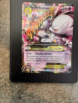 Pokemon Mega-Mewtwo-EX HOLO - 64/162 NM - Image 2