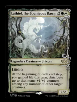 Lathiel, the Bounteous Dawn 50 Foil R March of the Machine: Multiverse Legends - Image 1