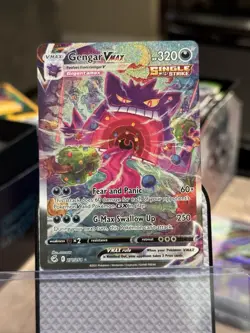 Pokemon TCG Sword & Shield Fusion Strike 271/264 Gengar VMAX ALT ART - Image 2