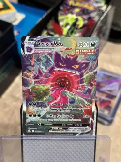 Pokemon TCG Sword & Shield Fusion Strike 271/264 Gengar VMAX ALT ART - Image 3