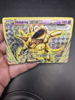 Nidoking BREAK 46/108 Evolutions Holo Rare Pokemon TCG - Image 3