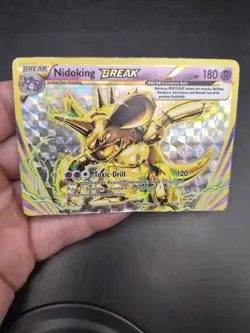 Nidoking BREAK 46/108 Evolutions Holo Rare Pokemon TCG - Image 4