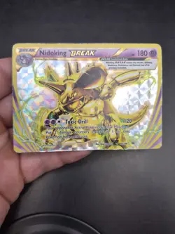Nidoking BREAK 46/108 Evolutions Holo Rare Pokemon TCG - Image 5