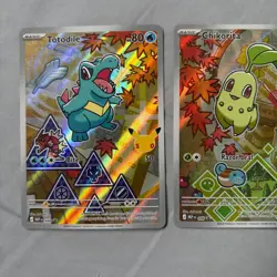Cyndaquil Chikorita Totodile MEP 046 047 048 First Partner Series 2 - Pokemon - Image 2