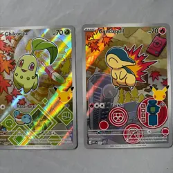Cyndaquil Chikorita Totodile MEP 046 047 048 First Partner Series 2 - Pokemon - Image 3