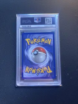 1999 Pokemon Fossil 1st Edition #49 - HORSEA PSA 9 - Image 2
