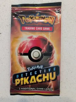 Bundle -- Pokemon TCG Detective Pikachu Booster Packs Factory Sealed -- 50 packs - Image 1