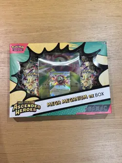Pokemon TCG Mega Meganium Ex Collection Box (New & Sealed) - Image 1