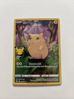 * Pikachu 005/025 Holo Pokemon Celebrations NM A - Image 1