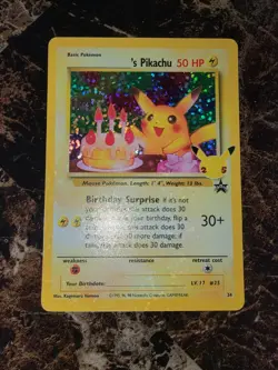Pokemon TCG Celebrations 25th Anniversary Birthday Pikachu Holo Pack Fresh MINT! - Image 1