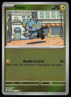 Shinx 026/088 Common Perfect Order Pokemon Reverse Holo Near Mint - Image 1
