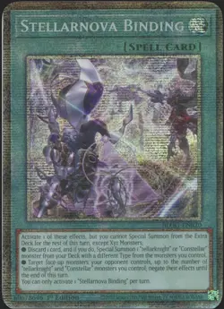 Yu-Gi-Oh! TCG Stellarnova Binding BLGG-EN020 Starlight Holo 1st EN 2024 - Image 1