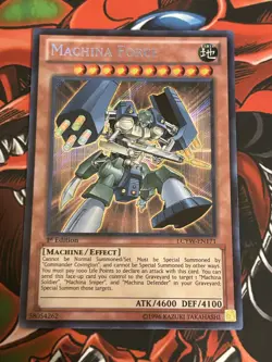 Yugioh Machina Force LCYW - EN171 1st Edition Secret Rare LP/MP - Image 1