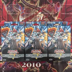 Yugioh Mechanized Madness Structure Deck Sealed X3 - Image 1