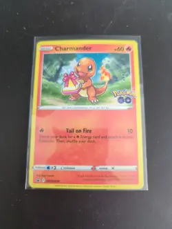 Pokemon TCG Charmander Promo Pokemon Go SWSH232 - Image 1