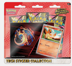 Pokemon Tcg Ascended Heroes Tech Sticker Collection charmander Sealed - IN HAND - Image 1
