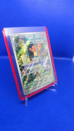 Pokemon TCG Charmander SVP044 Illustration Rare Black Star Promo Holo - Image 2