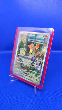 Pokemon TCG Charmander SVP044 Illustration Rare Black Star Promo Holo - Image 3