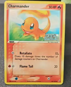 Charmander 48/100 EX Crystal Guardians Reverse Holo 2006 Pokemon TCG - Image 1