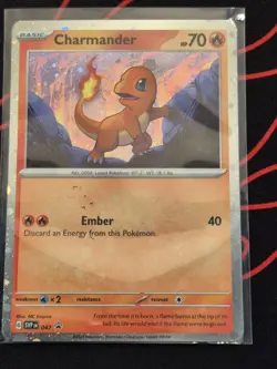 Charmander SVP047 - Black Star Promo - COSMOS HOLO - Pokemon TCG - Image 1