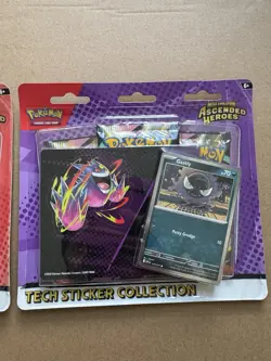 Pokemon TCG: Ascended Heroes Tech Sticker 1x Charmander & 1x Gastly - 6no. Packs - Image 3
