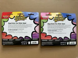 Pokemon TCG: Ascended Heroes Tech Sticker 1x Charmander & 1x Gastly - 6no. Packs - Image 4