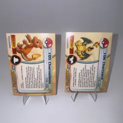 Pokemon TCG Topps TV Animation Edition Charizard #06 + Charmander HP - Image 2