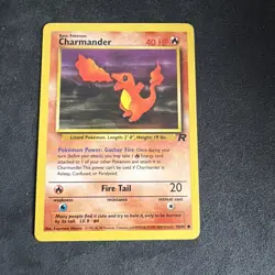 Pokemon TCG - Charmander - Team Rocket Unlimited - WOTC - Vintage - Image 1