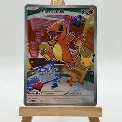 First Partner Illustration Charmander Promo Full Art Holo 038 Pokemon TCG - Image 1