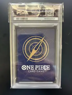 MONKEY D. LUFFY WINNER VOL.5 TREASURE CRUISE STAMP 2023 ONE PIECE PROMO PSA 10 - Image 2