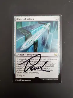 Mtg Blade Of Selves Ap Artist Proof Signed Sketched By Artist Out Of 50 - Image 2