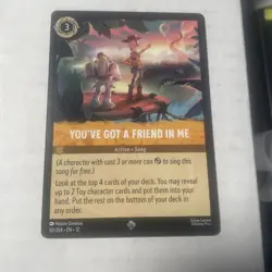 Disney Lorcana - You've Got a Friend in Me - Super Rare - Wilds Unknown - Image 1