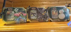 Pokemon Tag Team Tins (Set of 3) Factory Sealed - Image 1