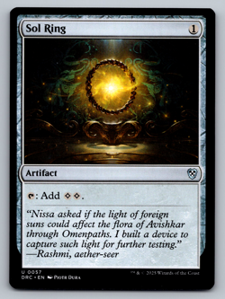 Sol Ring (0057) Commander: Aetherdrift Regular - Image 1