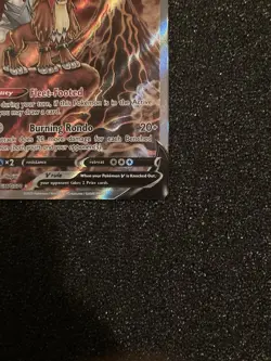 Pokemon TCG Entei V GG36/GG70 Crown Zenith Galarian Gallery Full Art Holo NM - Image 4