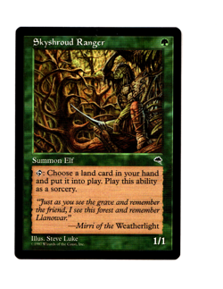 MTG Skyshroud Ranger NM- Tempest Magic the Gathering ~ Free Shipping ~ - Image 1